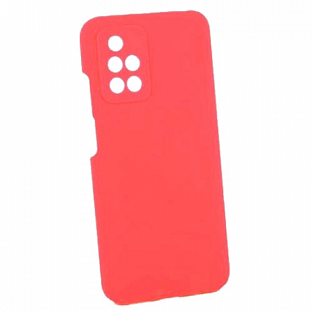 Накладка Silicone Case для Redmi 10 (Красный)